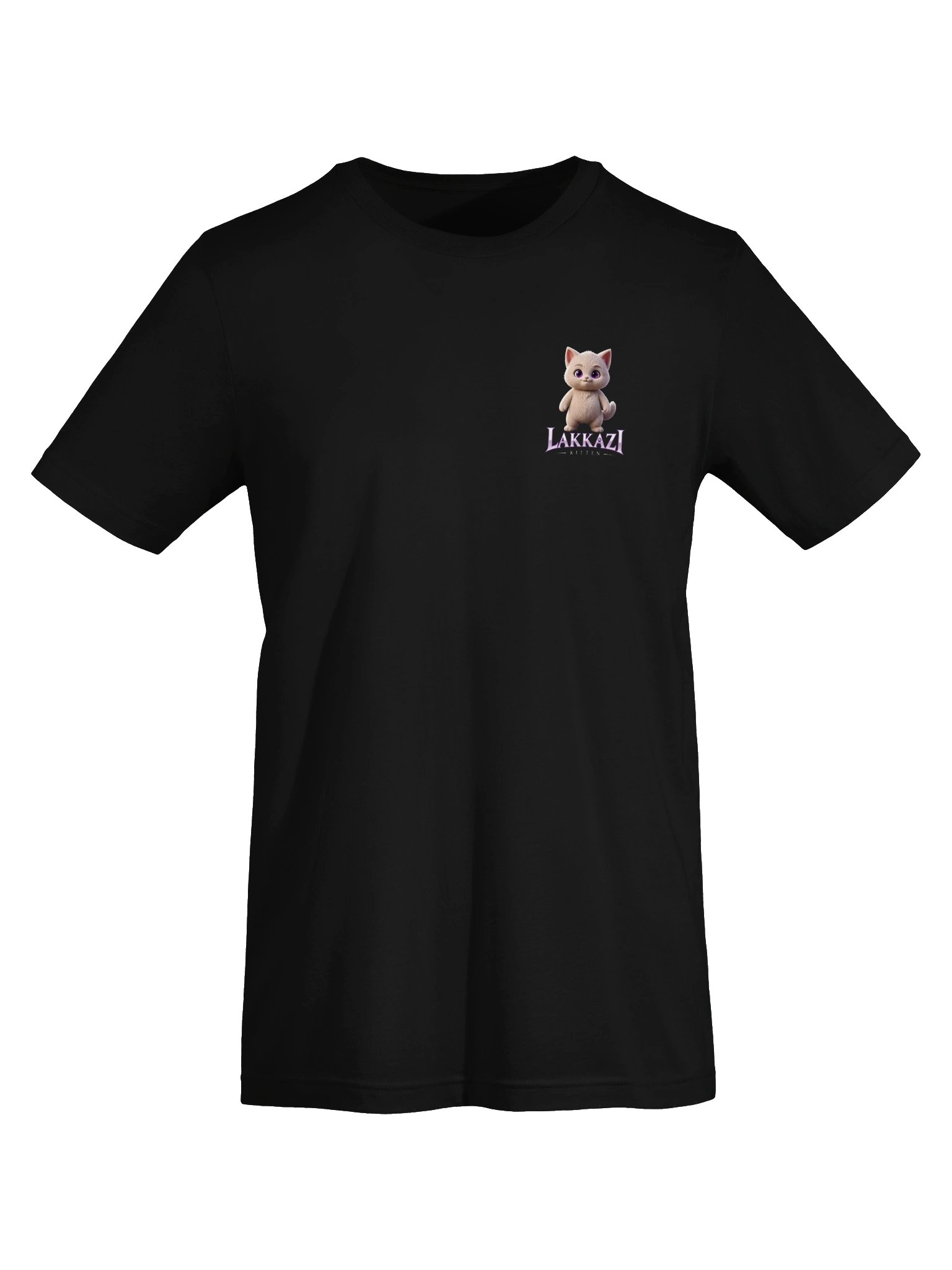 Lakkazi Kitten Black T-Shirt product image (51)