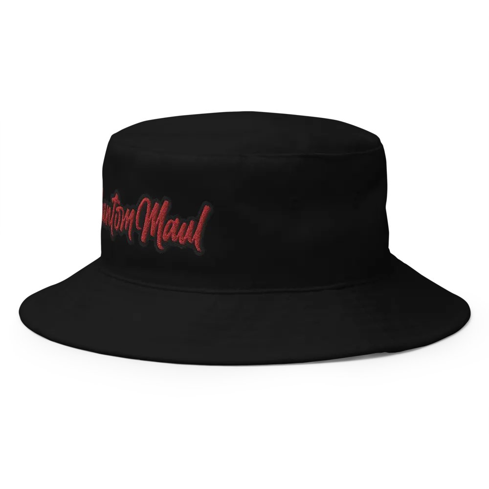 'PhantomMaul' Bucket Hat Red Lettering product image (9)