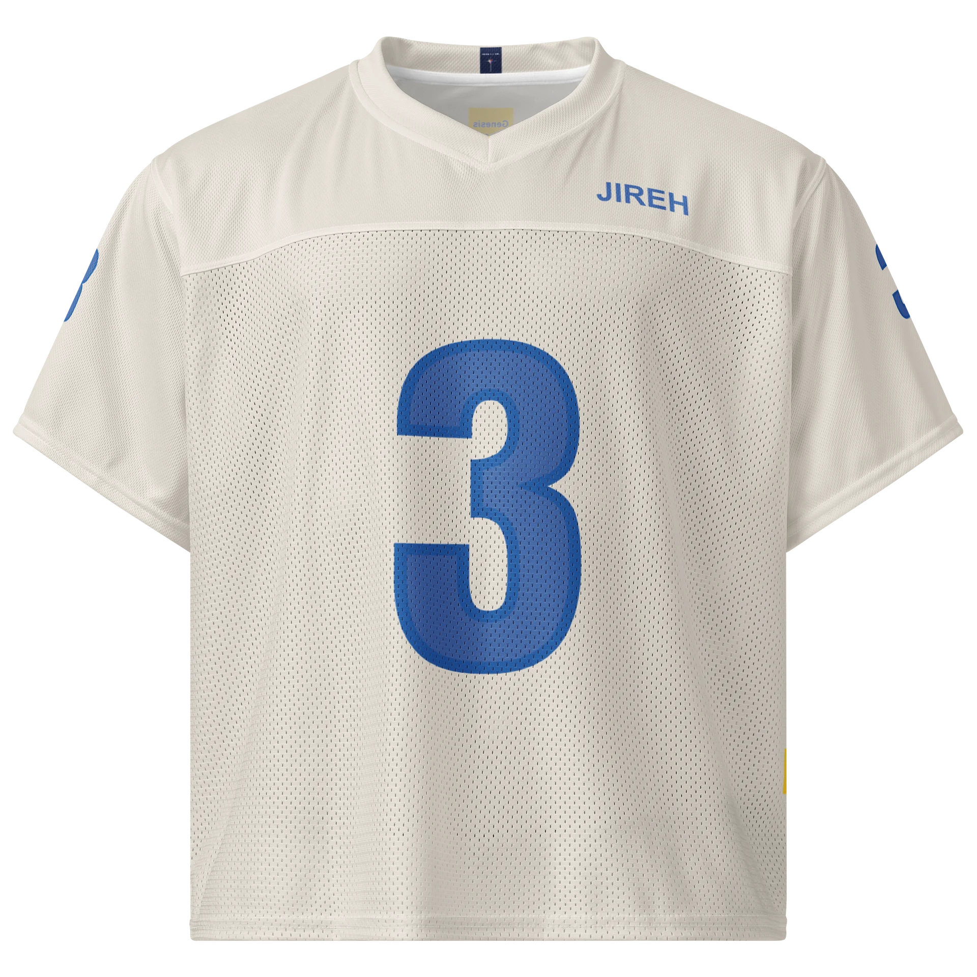 Jireh Jersey - Cream (LA Rams) | John 1:1 Co. product image (4)