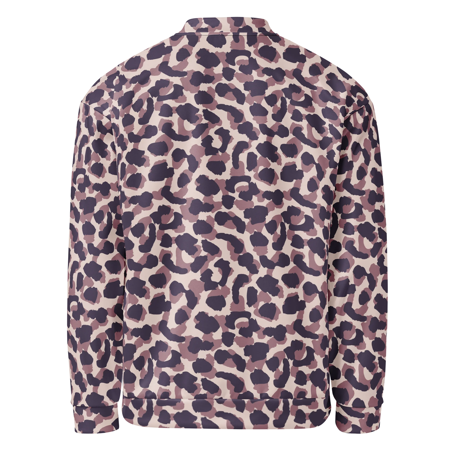 Comfortable Bomber Jacket with Unique Bold Leopard Print product image (2)