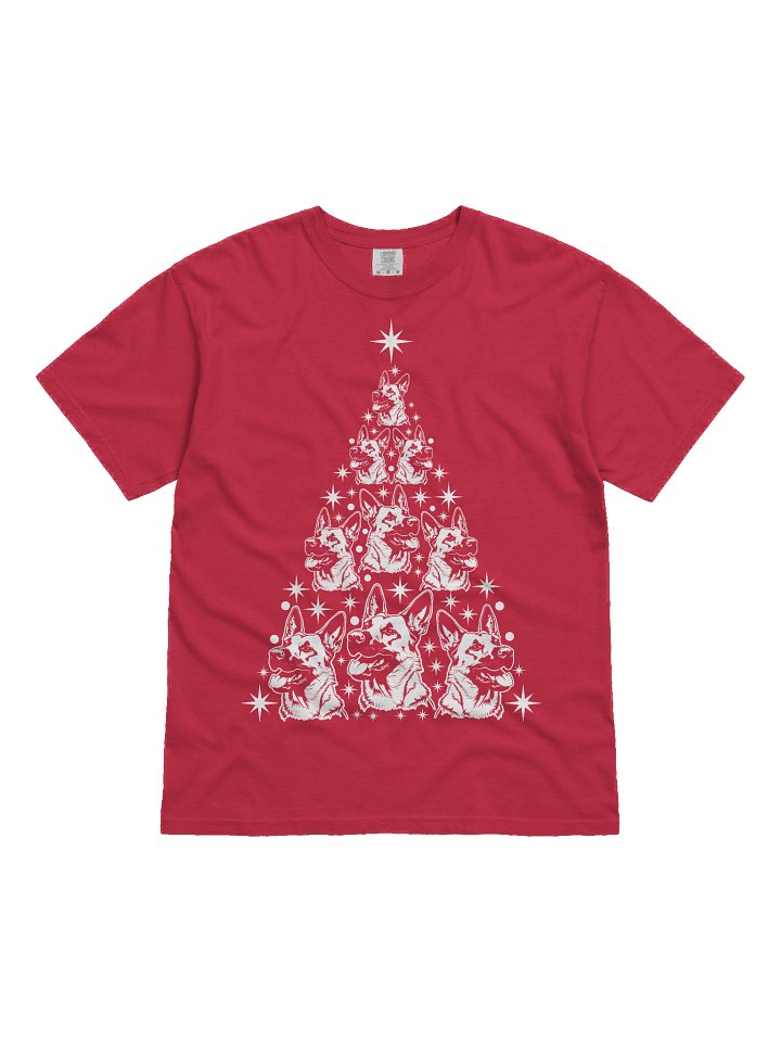 Belgian Malinois Christmas Tree T-Shirt product image (2)