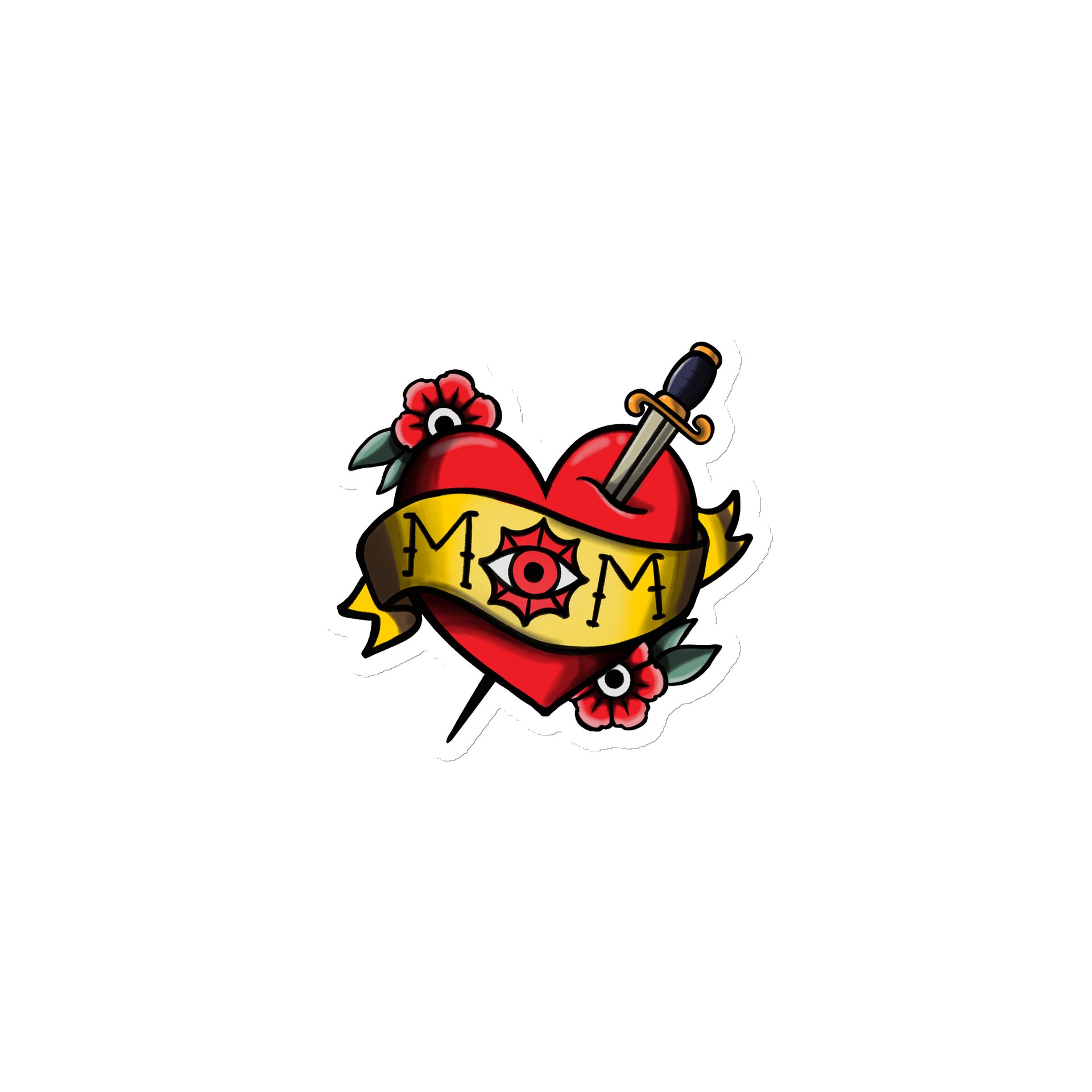 Heart Mom Magnet product image (1)