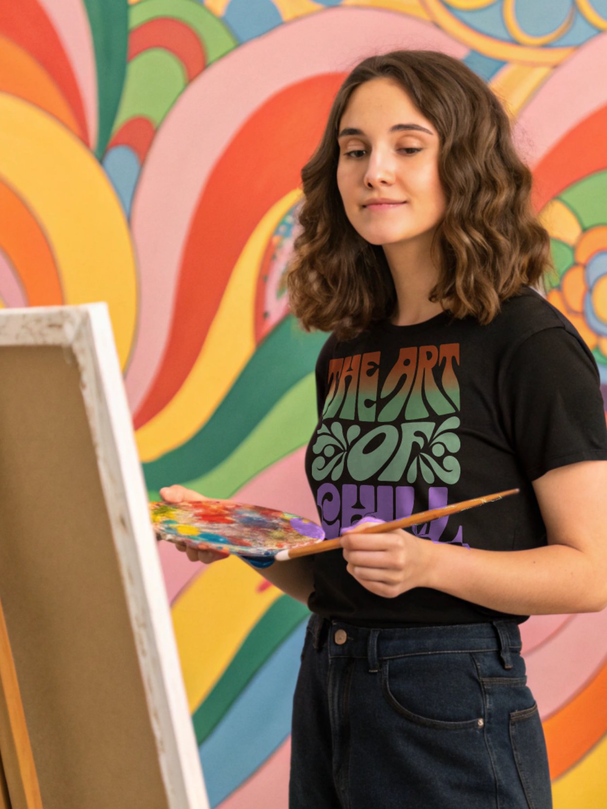 Chill Vibes Retro T-Shirt product image (3)