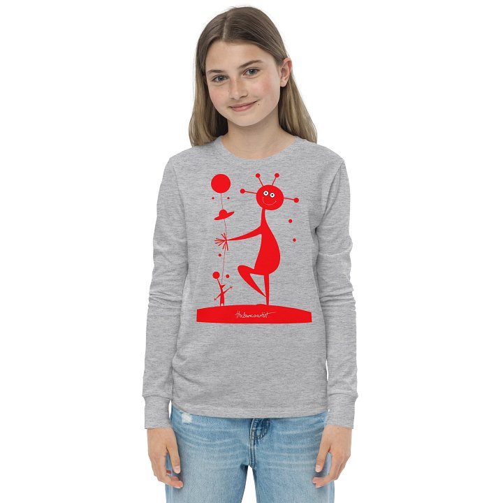 Bella+Canvas Youth Long Sleeve T-Shirt product image (1)