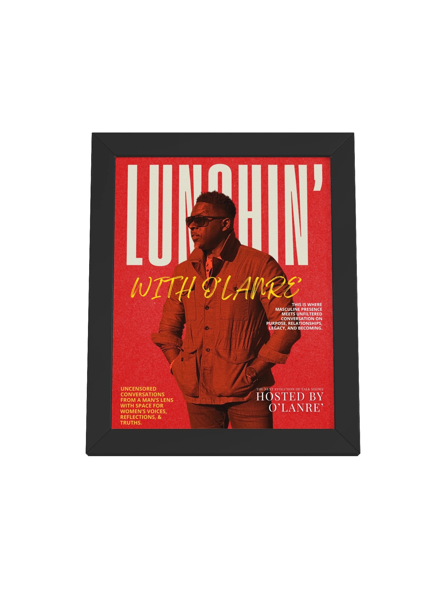 Lunchin’ with O’Lanre — Official Framed Art Print product image (3)