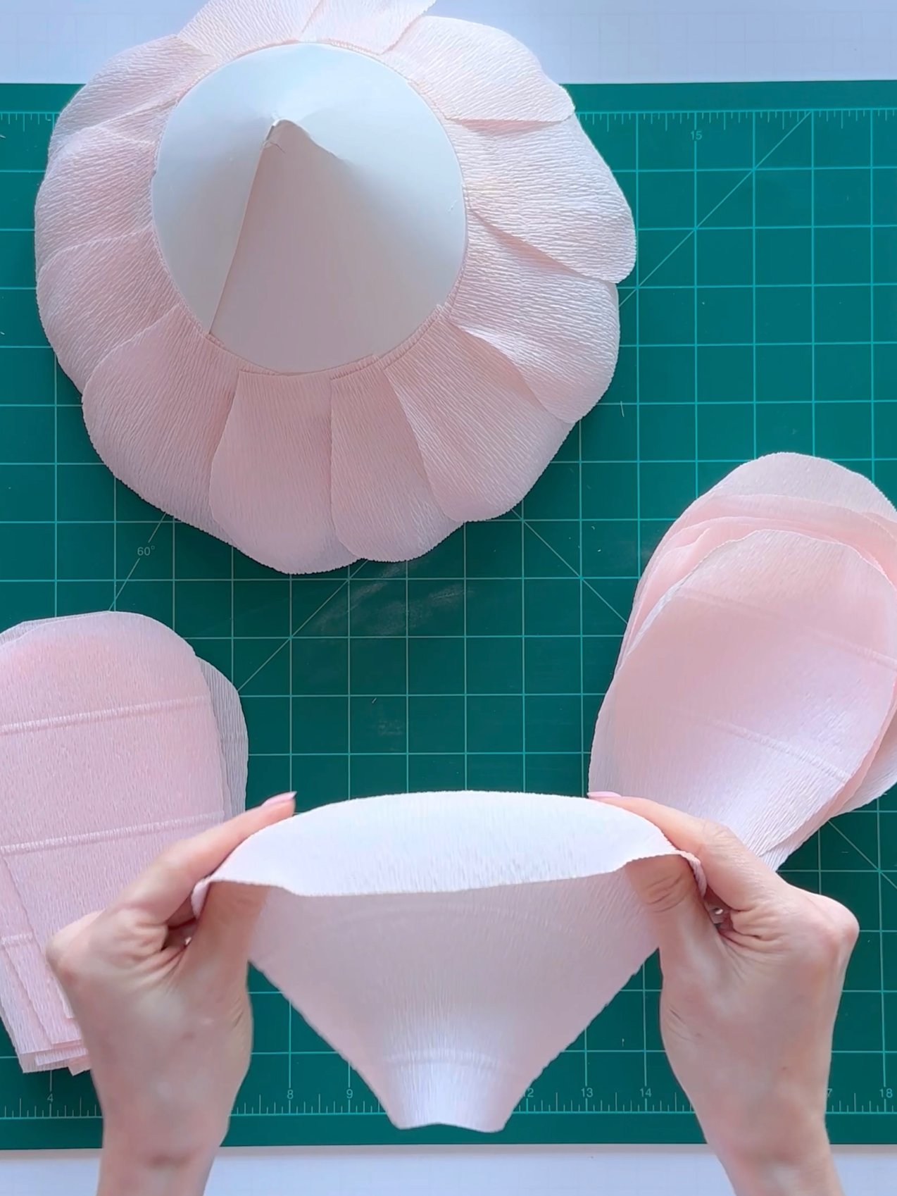 DIY Giant Paper English Rose: Templates from Video Tutorial + Materials Checklist product image (7)
