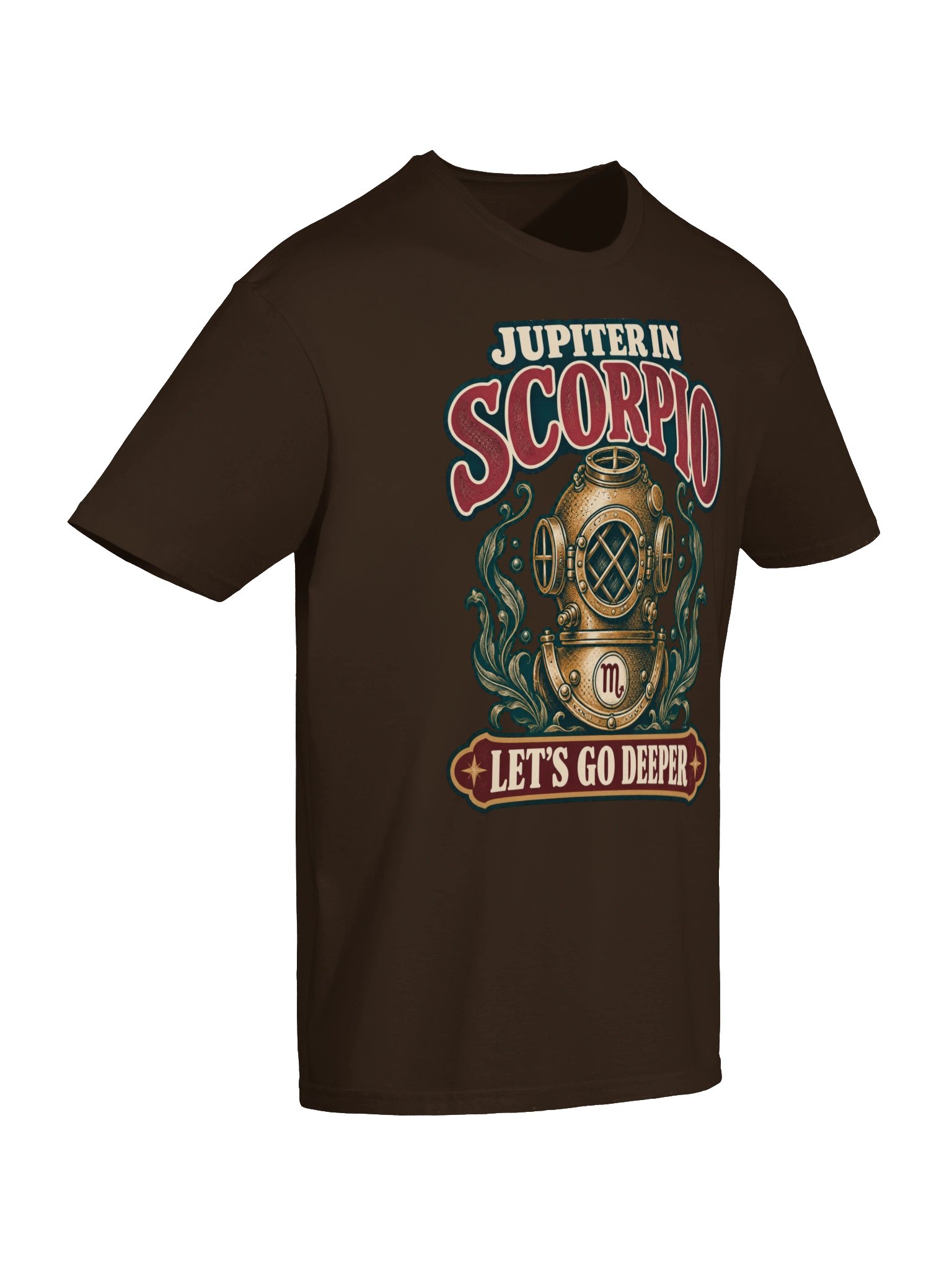 Jupiter in Scorpio Let’s Go Deeper Tee product image (6)