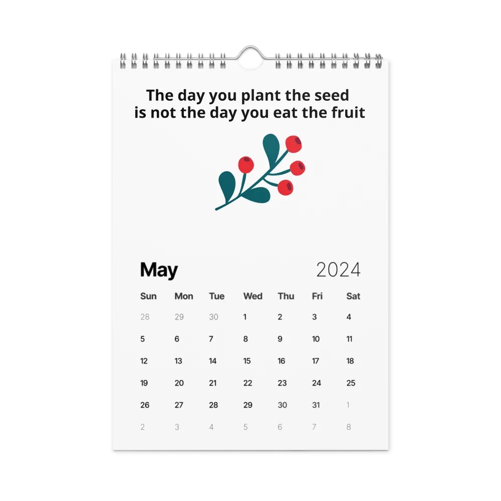 Wall Calendar for winners product image (10)