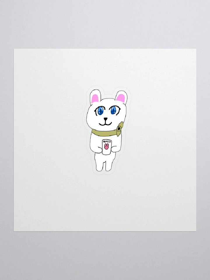 COOKY USAGIDA THE CLASSICS COLLECTION: PEPSO BEAR STICKER product image (1)