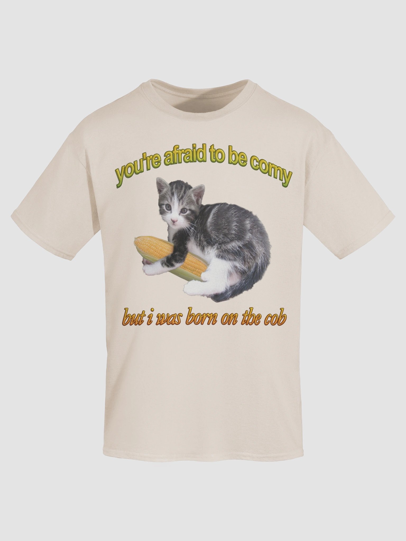 Corny Cat T-shirt product image (7)
