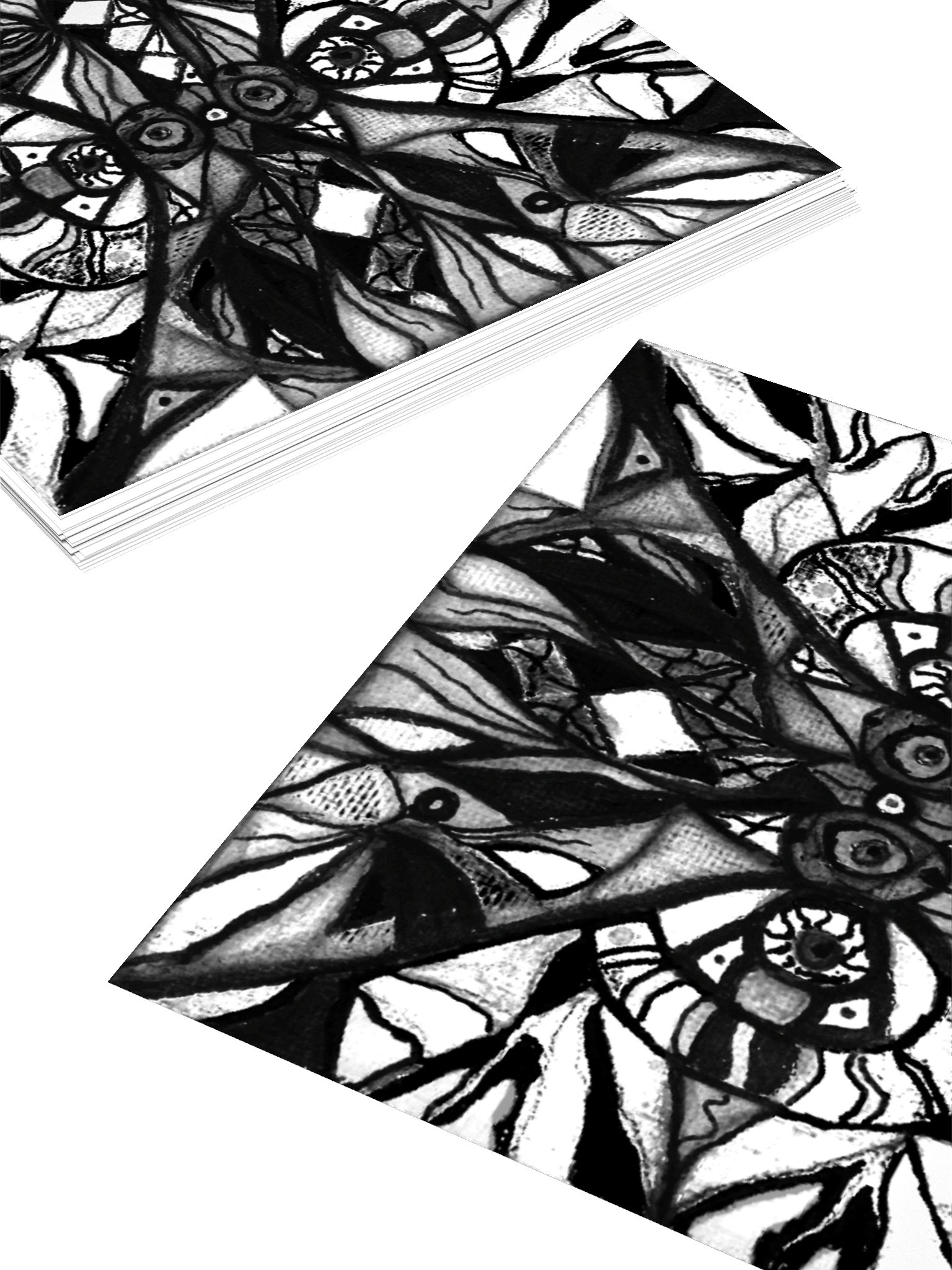 "intimacy" stickers (black & white) product image (8)