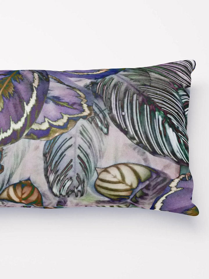 Purple Leaves Pillow product image (4)