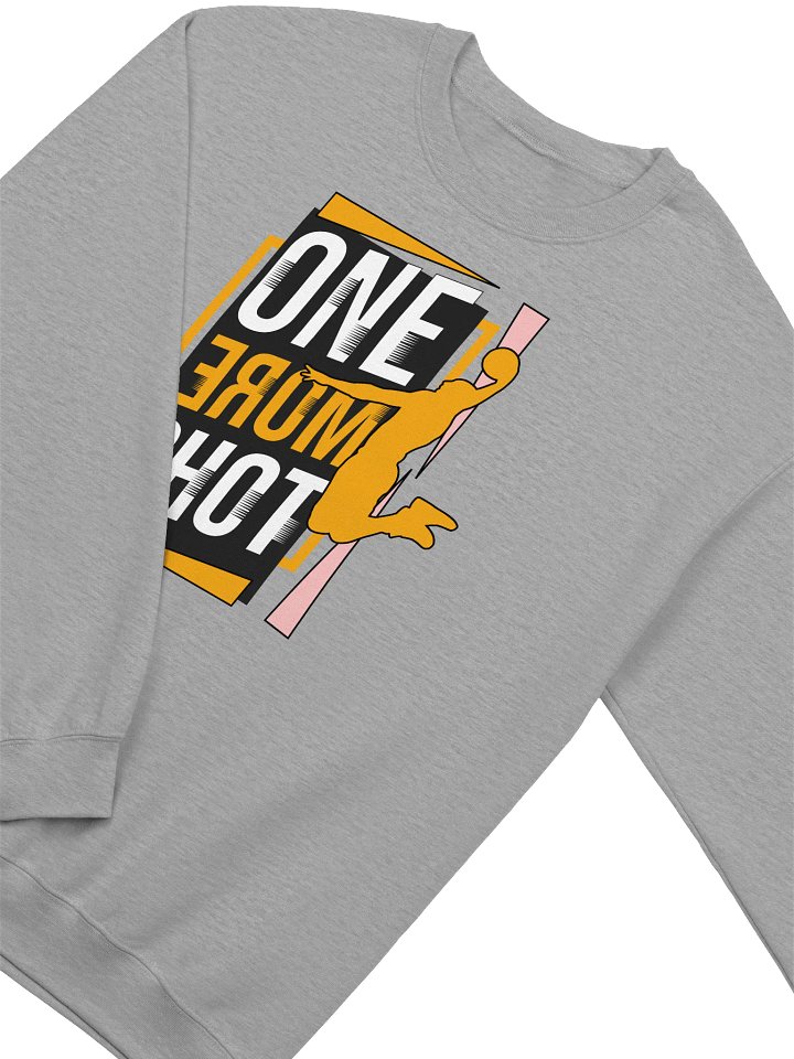 One More Shot Basketball Male Airborne Dunk Champion Crewneck Sweatshirt product image (14)