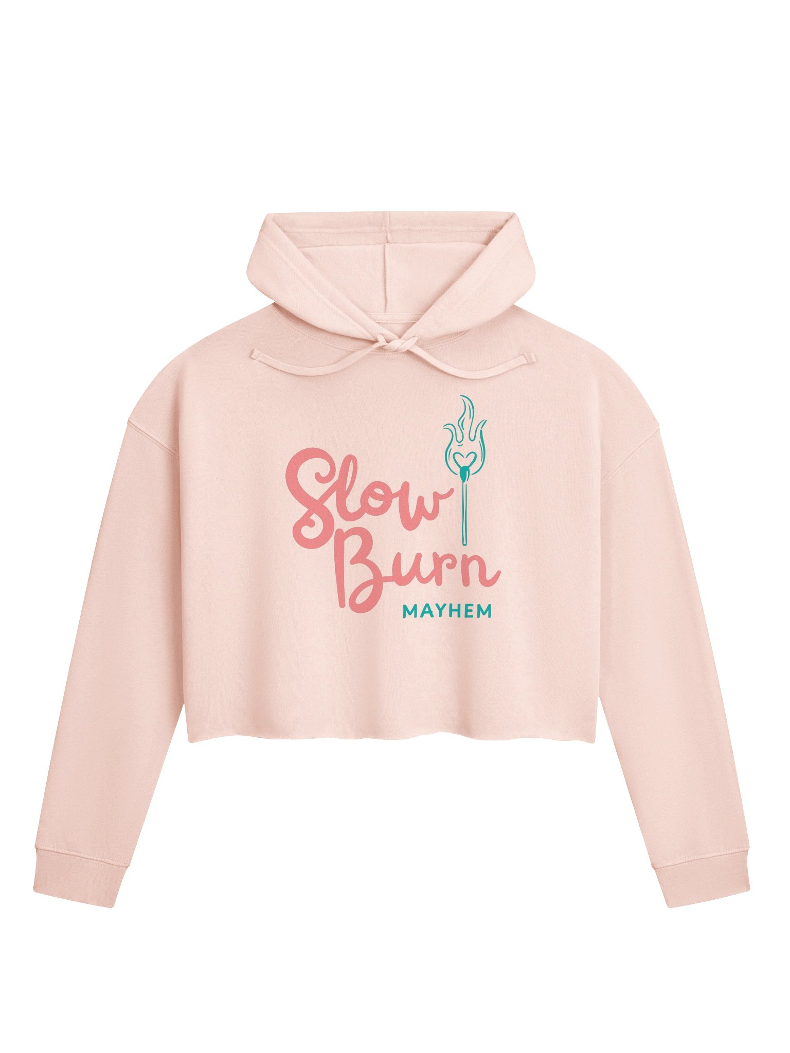 Slow Burn x Sunshine Mayhem | Crop Hoodie product image (17)