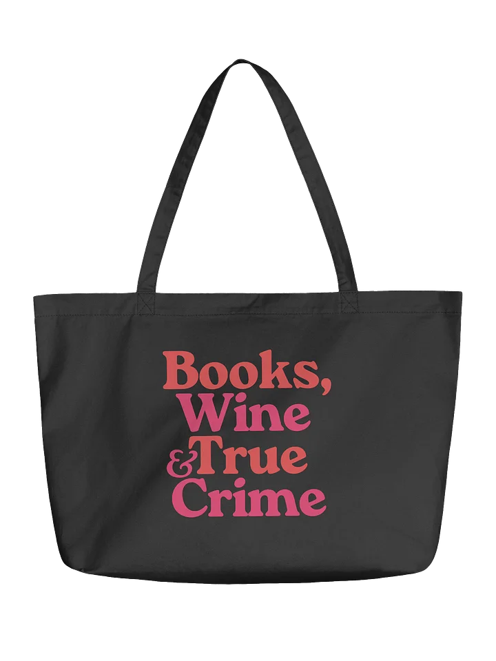 Bold & Eco-Friendly True Crime Tote product image (1)