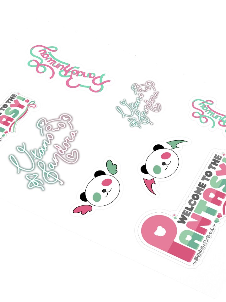 Utano Pandora Logo Collection Stickers D product image (2)