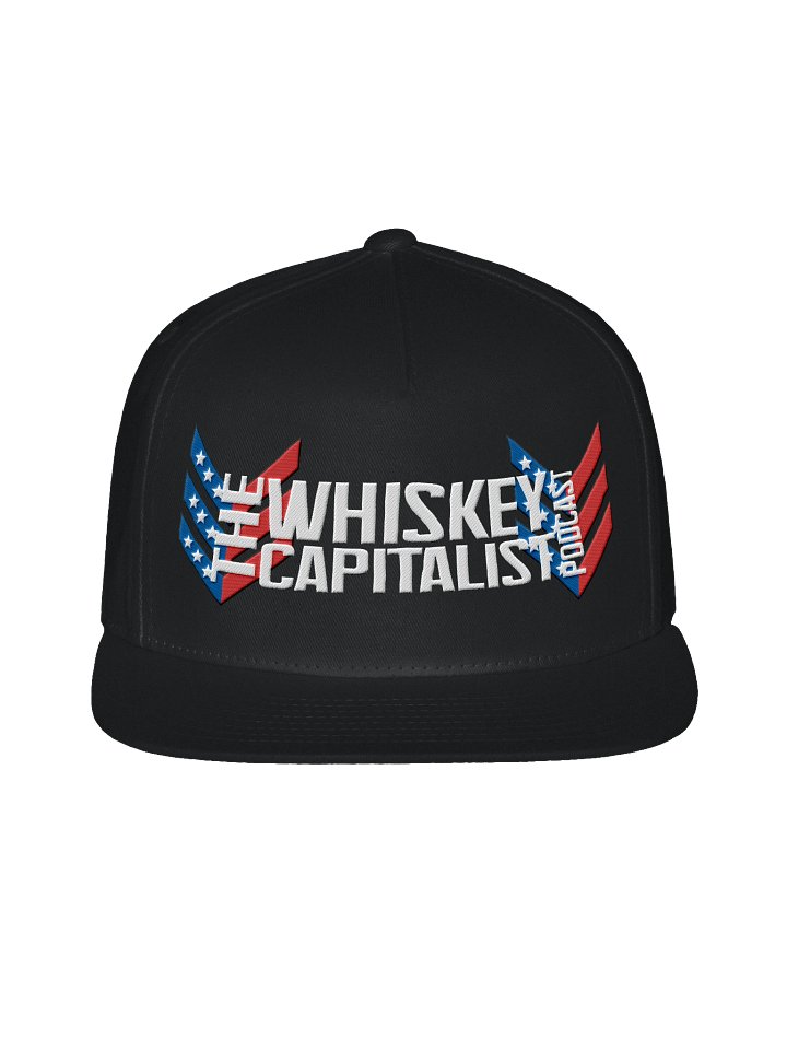 Main Logo Flat Snapback Hat - Embroidered product image (1)