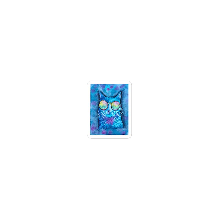 Willa the Wonder Cat — Die-Cut Sticker product image (1)
