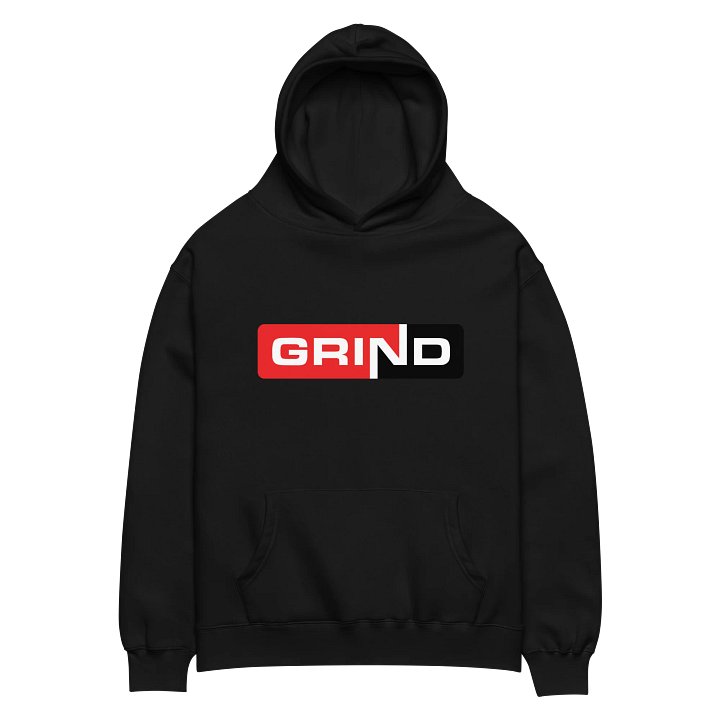 GRIND Logo Premium Oversized Hoodie product image (3)