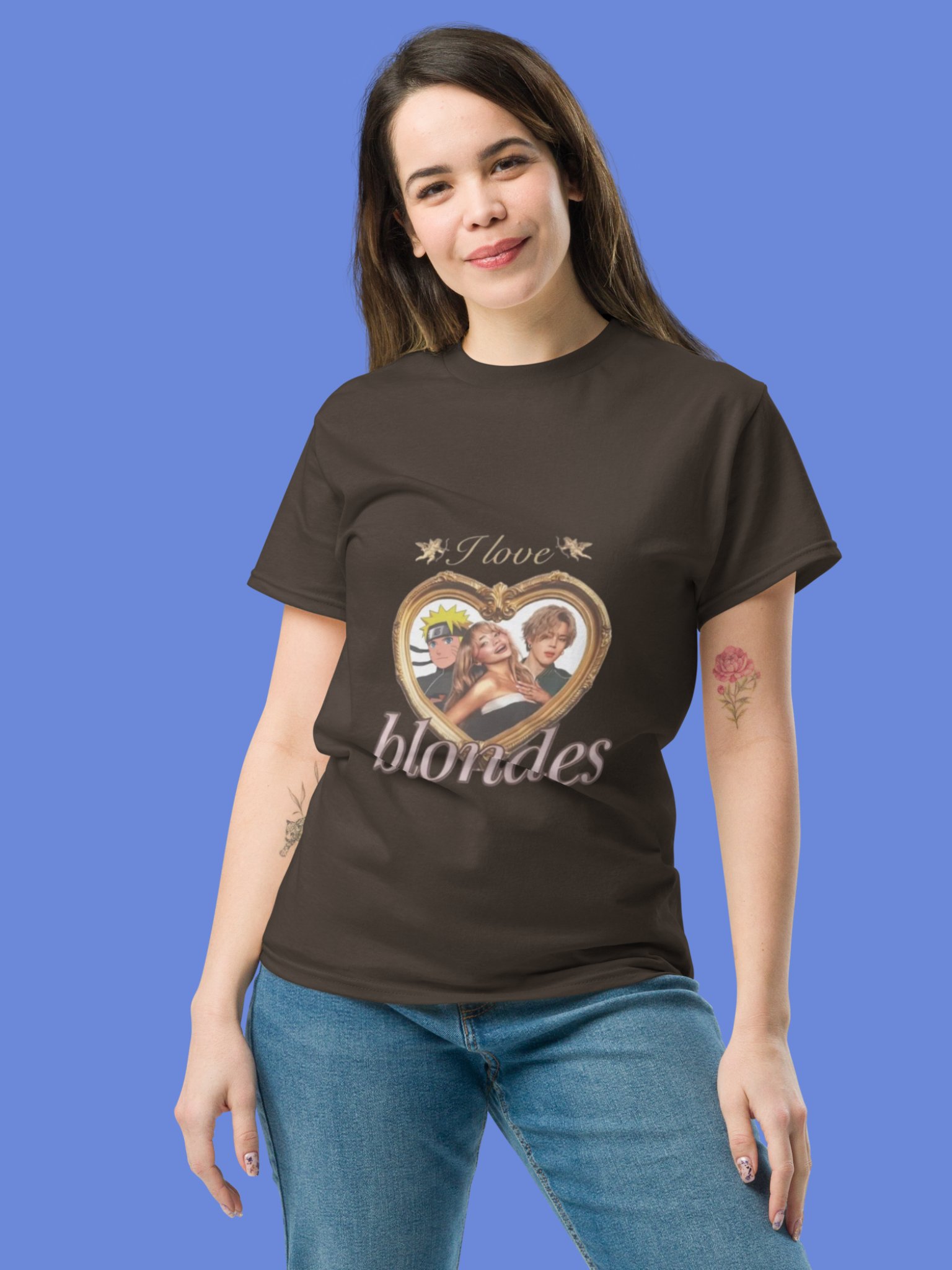 I Love Blondes Naruto Sabrina Carpenter Shirt product image (10)