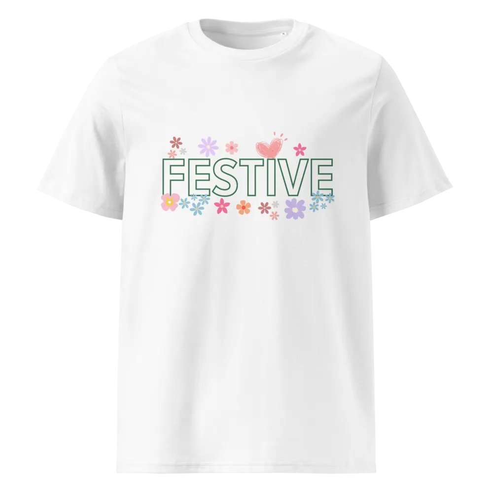 Festive Flora Organic Cotton Tee product image (5)