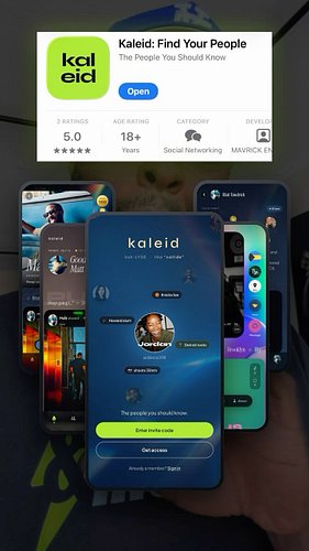 Meeting someone should feel like something.

So in Kaleid, when you connect, you actually see it. Your orbit widens. Your Atl...