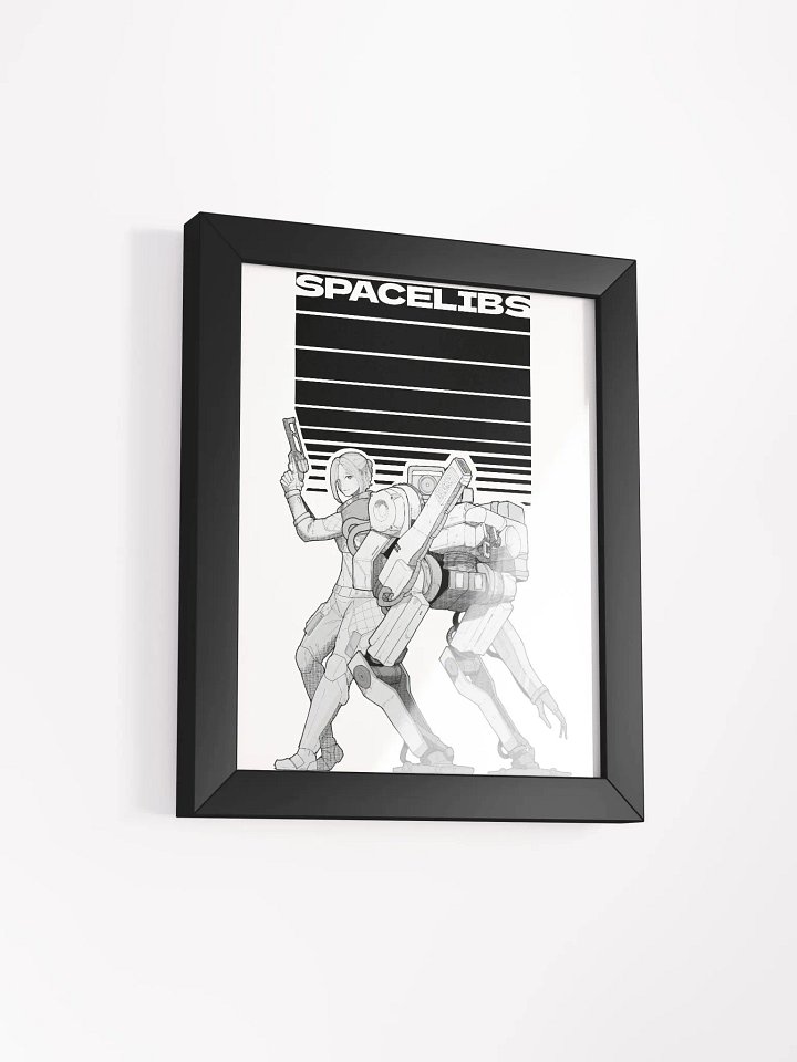 SpaceLibs Fancy Framed Print product image (1)
