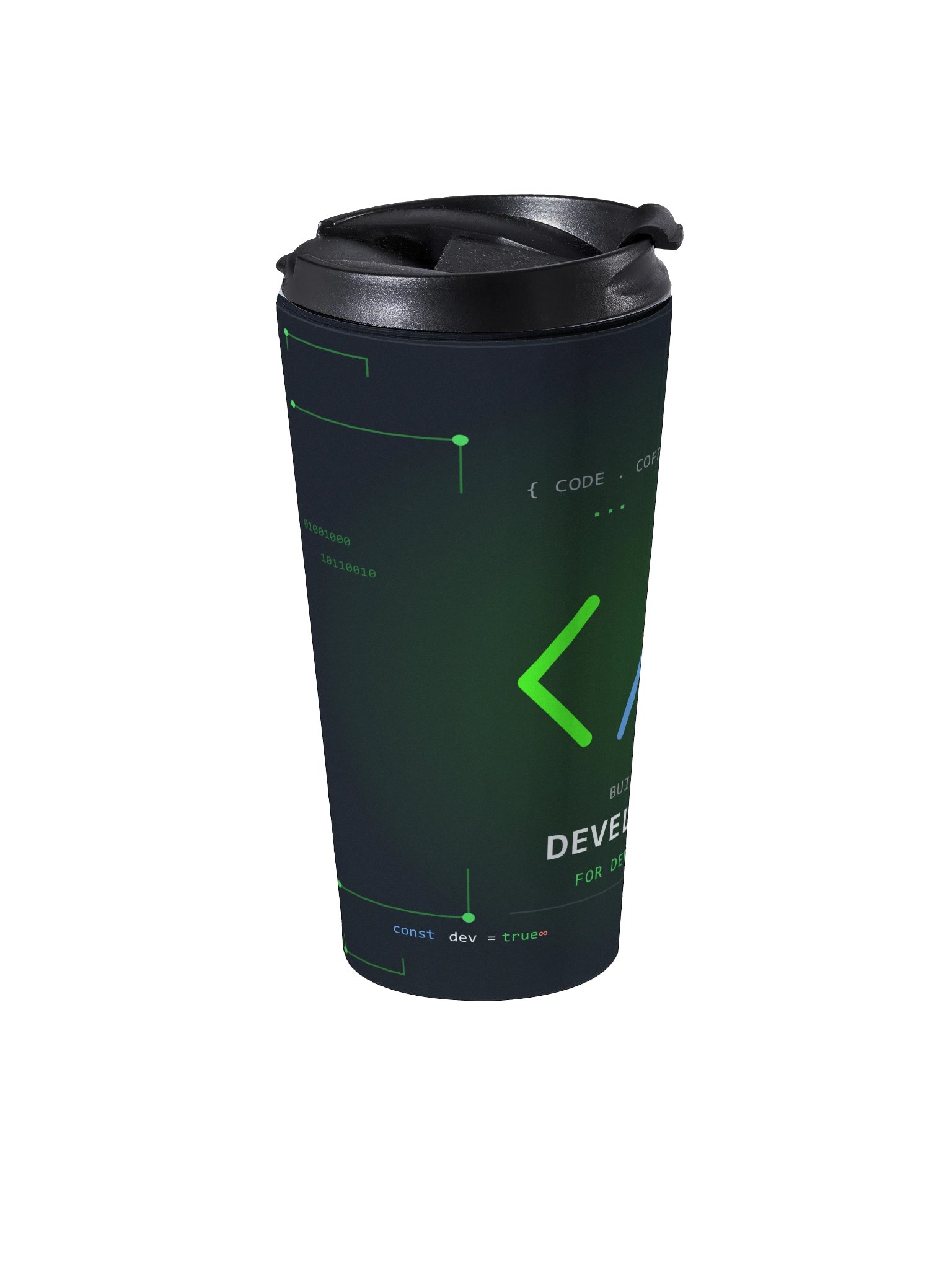 Developer Travel Mug – Code on the Go product image (2)