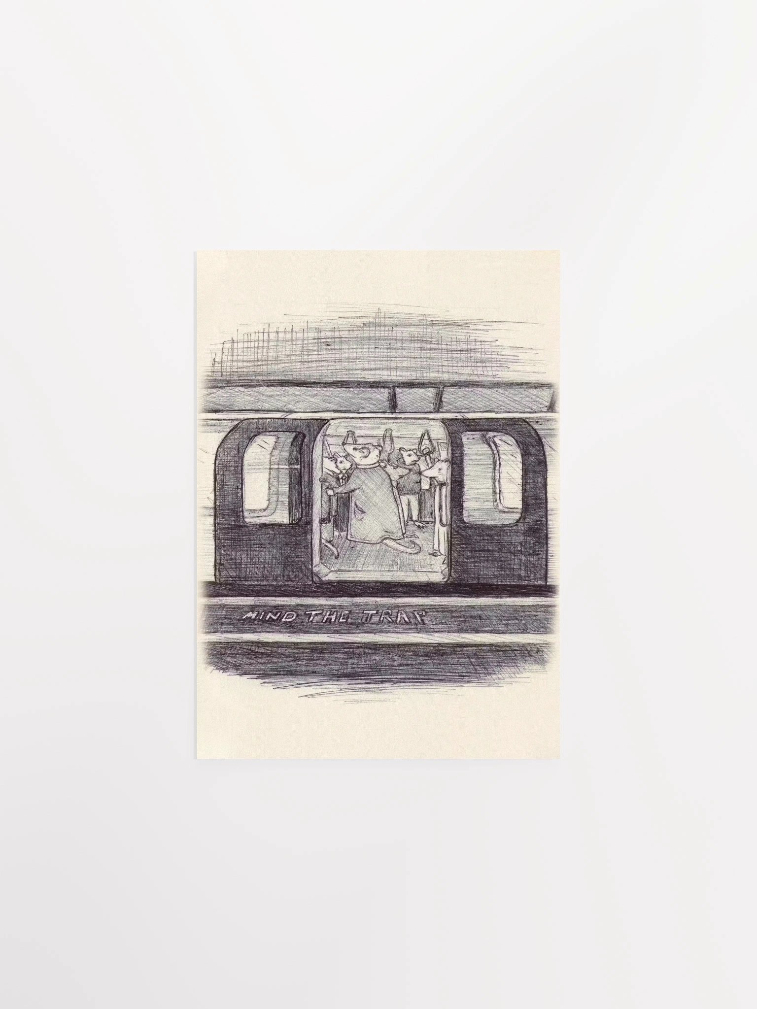 Mind The Trap Print product image (1)
