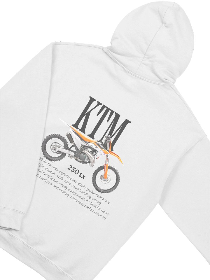 ktm SX250 hoodie product image (2)