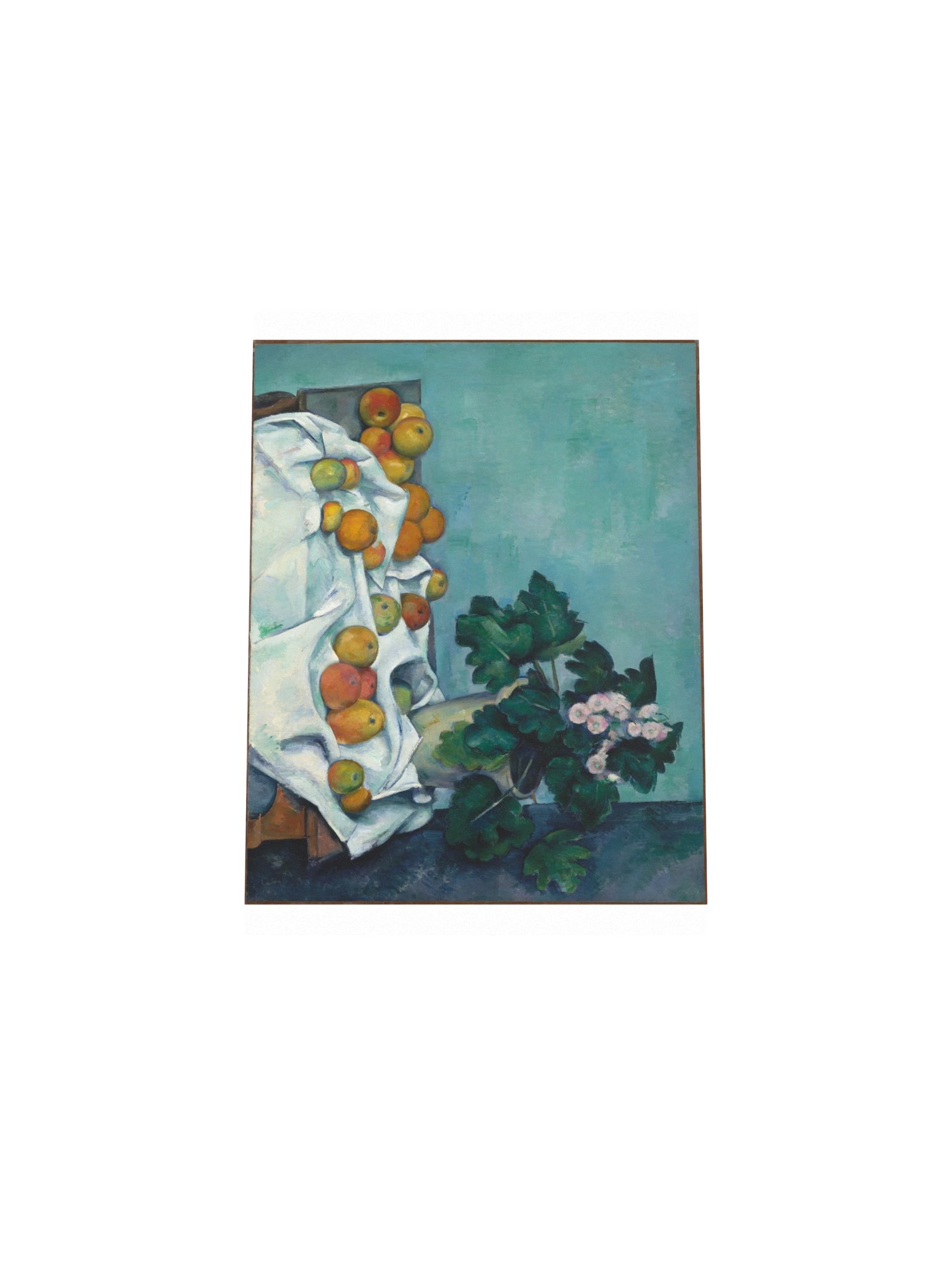 Cézanne, Still Life with Apples and a Pot of Primroses — Fine-Art Poster product image (17)