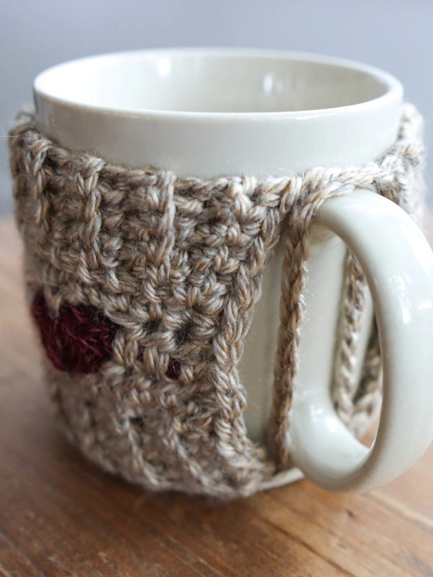 Cozy Hearts Crochet Mug Cozy (Digital PDF Pattern) product image (7)