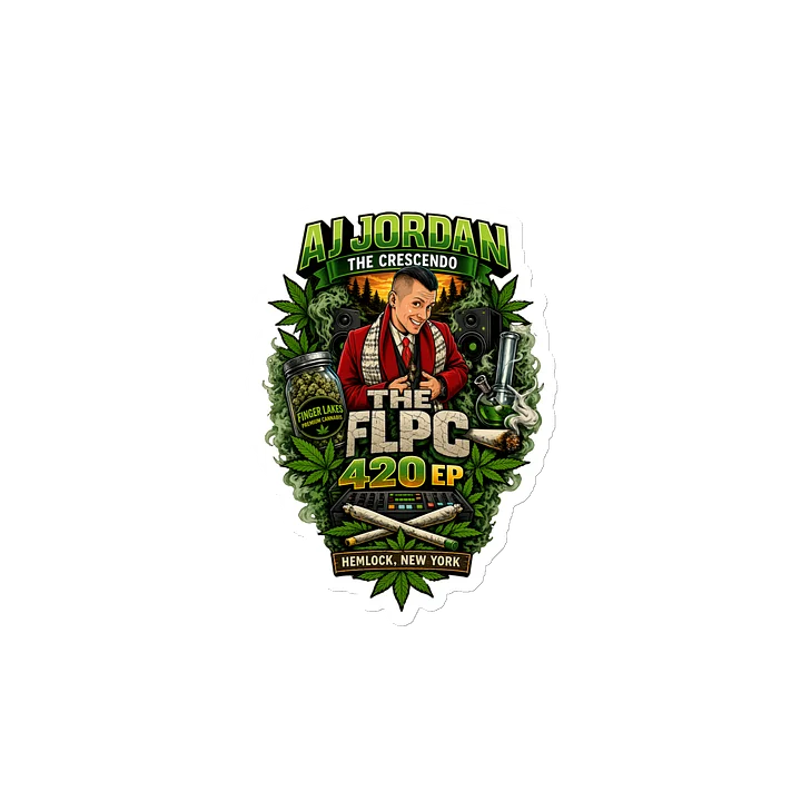 AJ Jordan - FLPC 420 Die Cut Stickers product image (2)