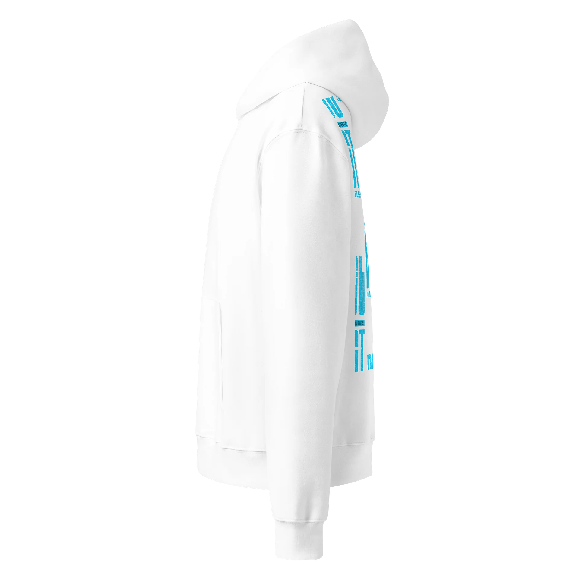 PADELISTIQ Addict Bella Butterfly Champ Hoodie R3CVR.i by EQALL® Essentials_Blue Multipattern product image (3)