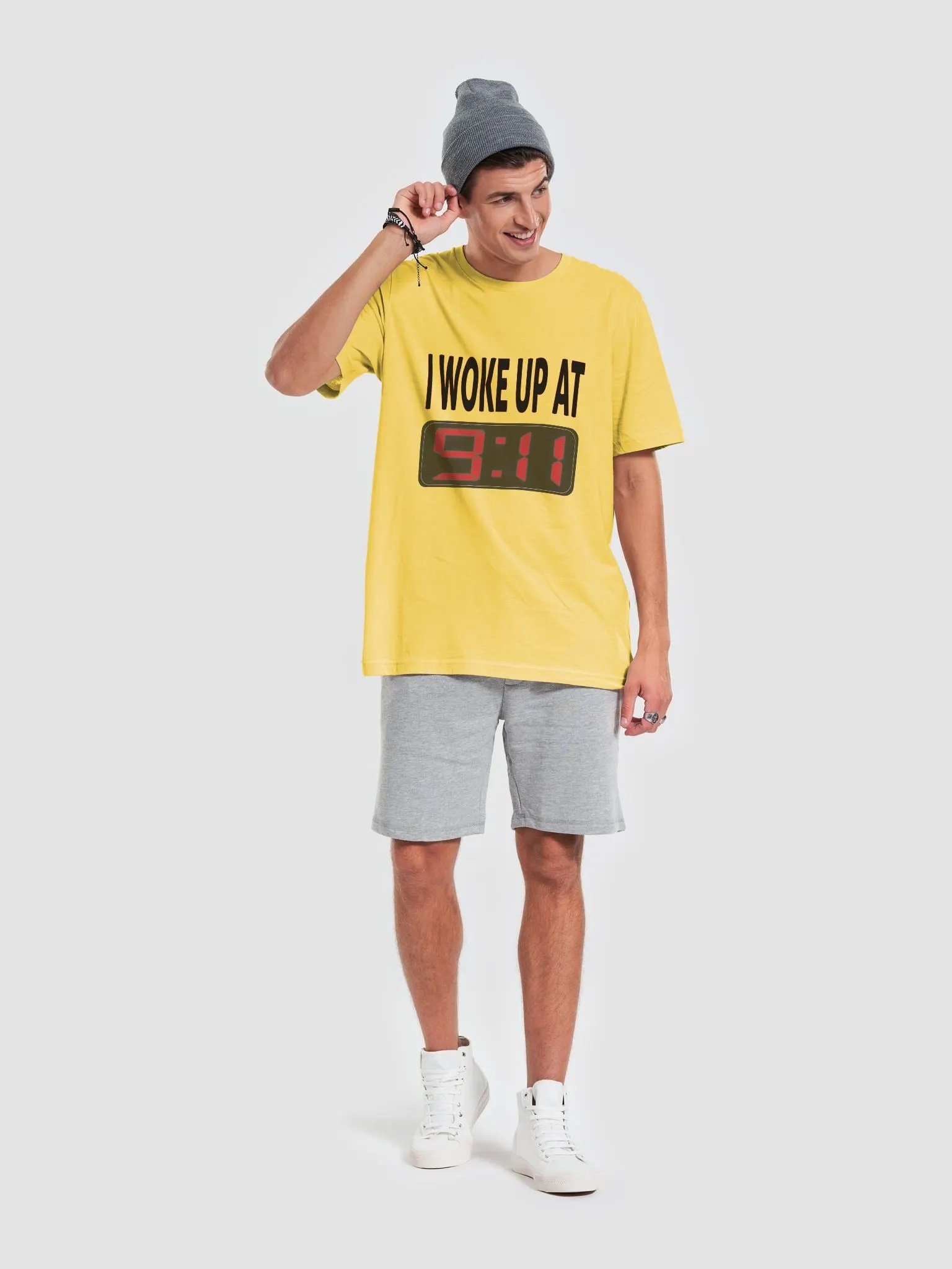 I Woke Up At 9:11 - Bella+Canvas Supersoft T-Shirt product image (4)