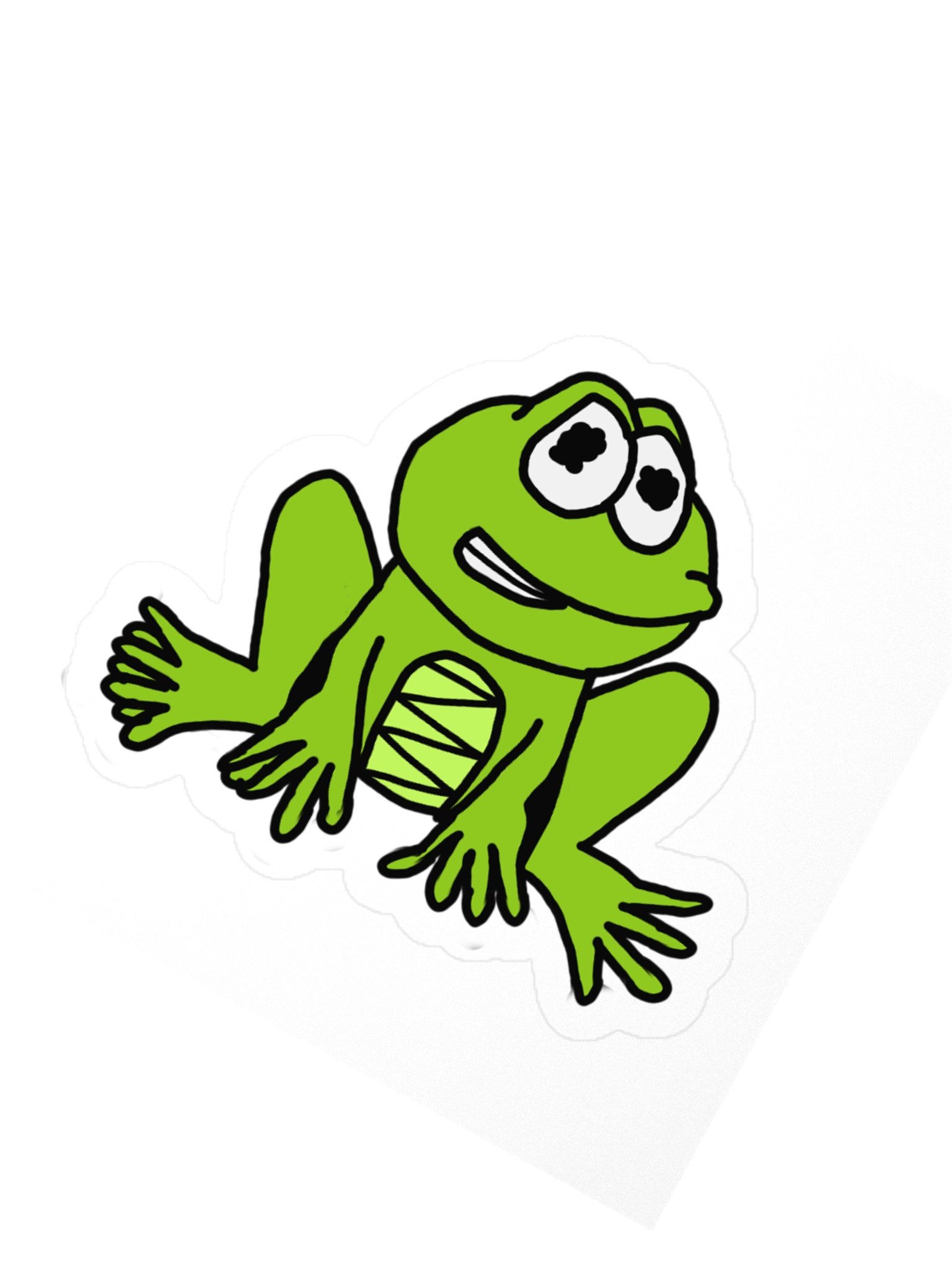 Never Frogit | Sticker product image (2)