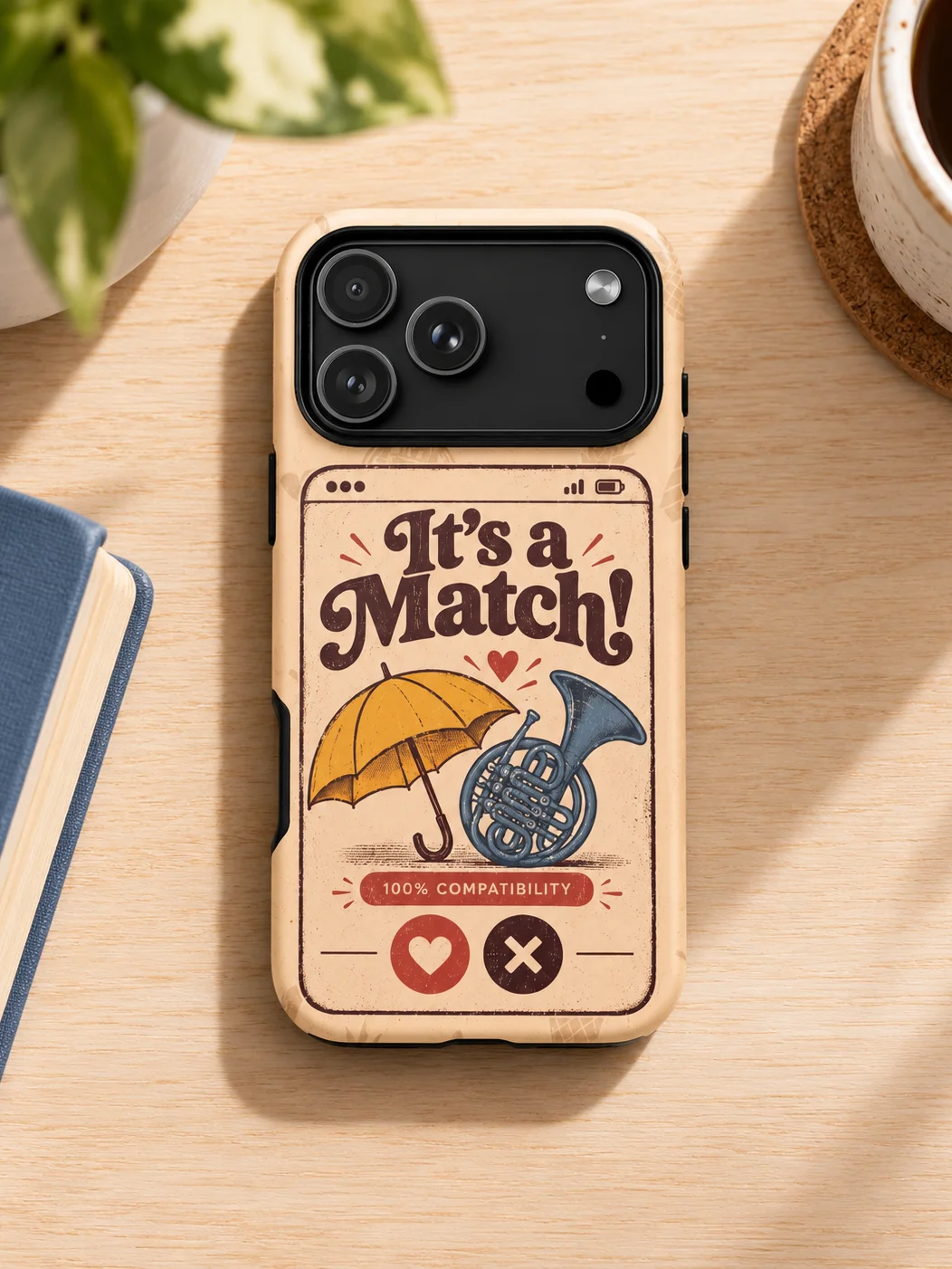 It's a Match! French Horn Phone Case product image (2)