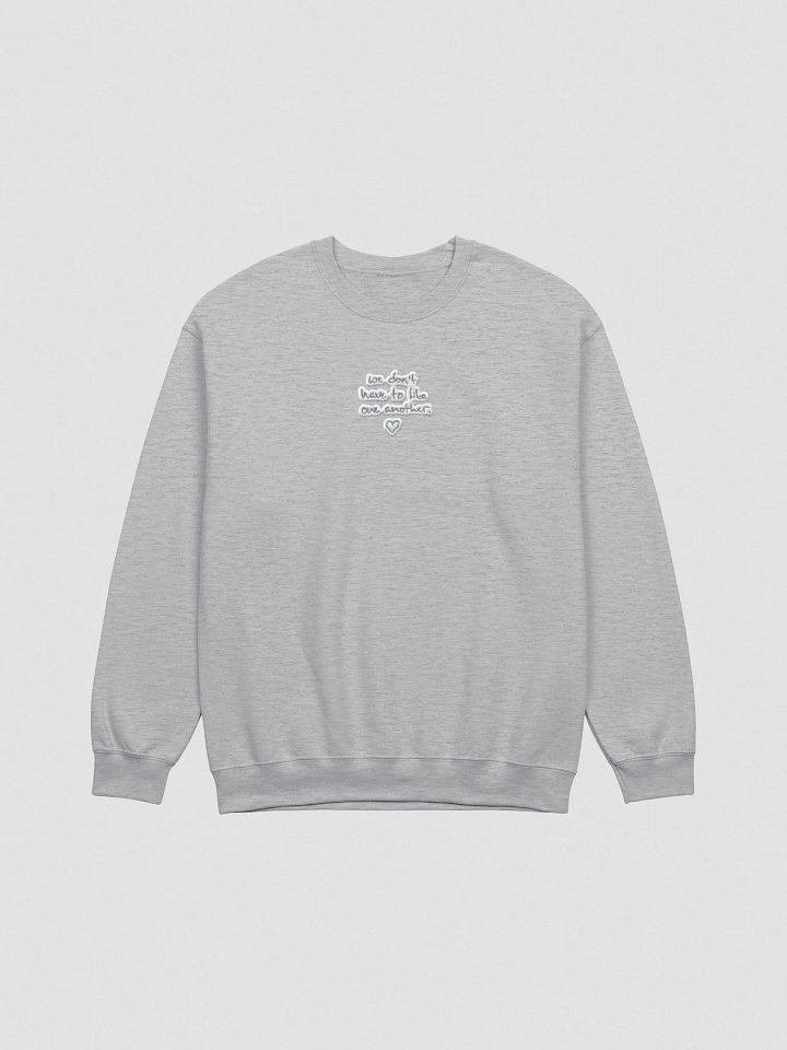 ONE ANOTHER (grey bubble design) embroidered crewneck product image (2)