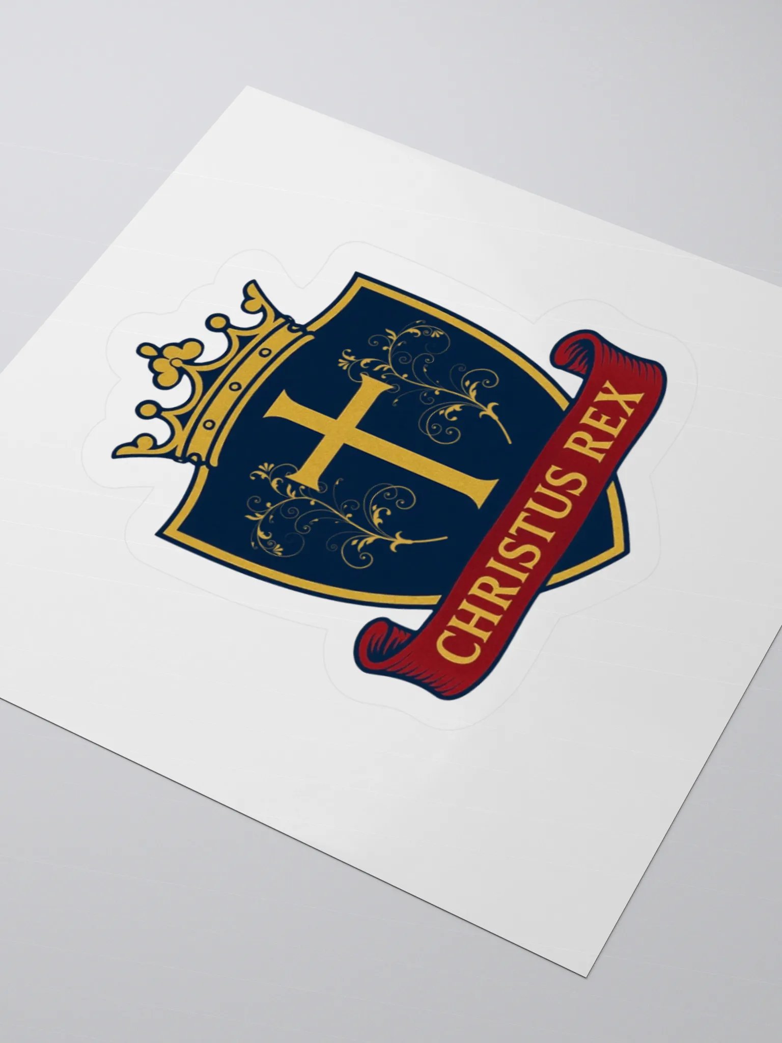 Christus Rex sticker product image (7)