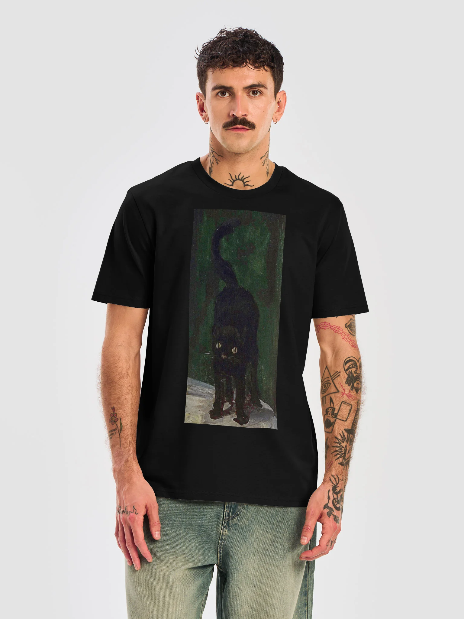 Black Cat - Organic Tshirt product image (5)