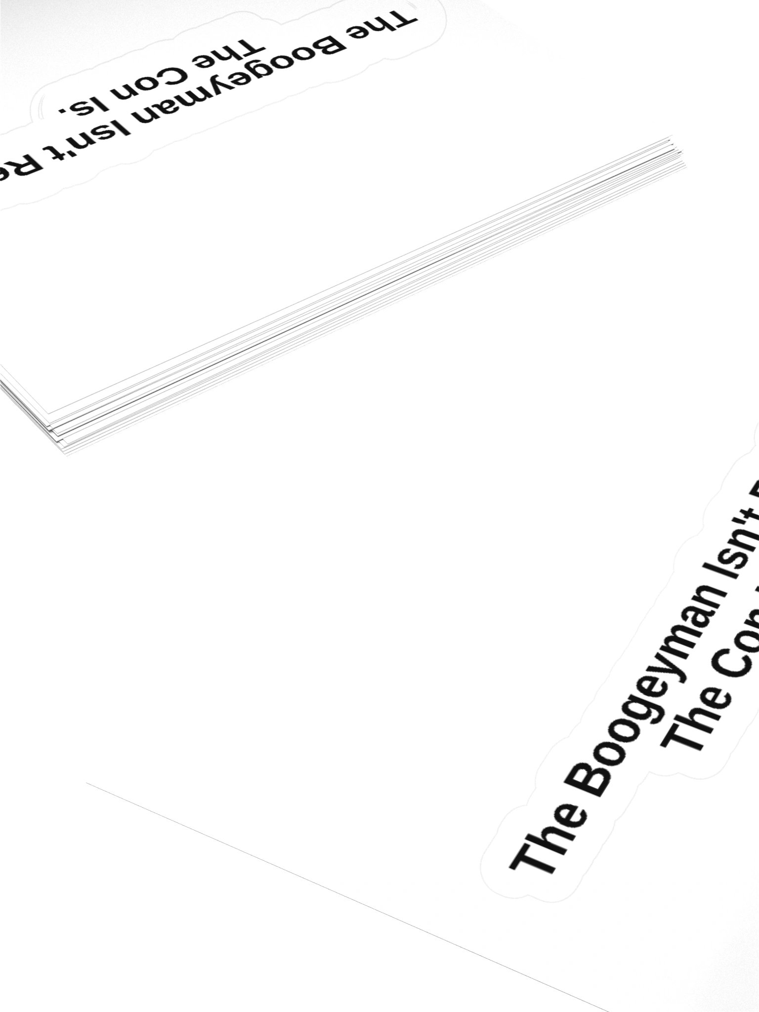 Boogeyman Sticker Choose from 3x3, 4x4, 5.5x5.5 product image (10)