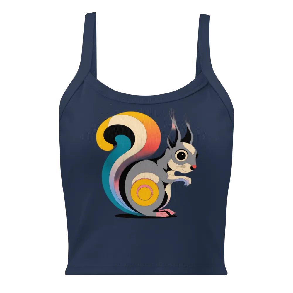 Whimsical Squirrel Tail Tank Top product image (1)