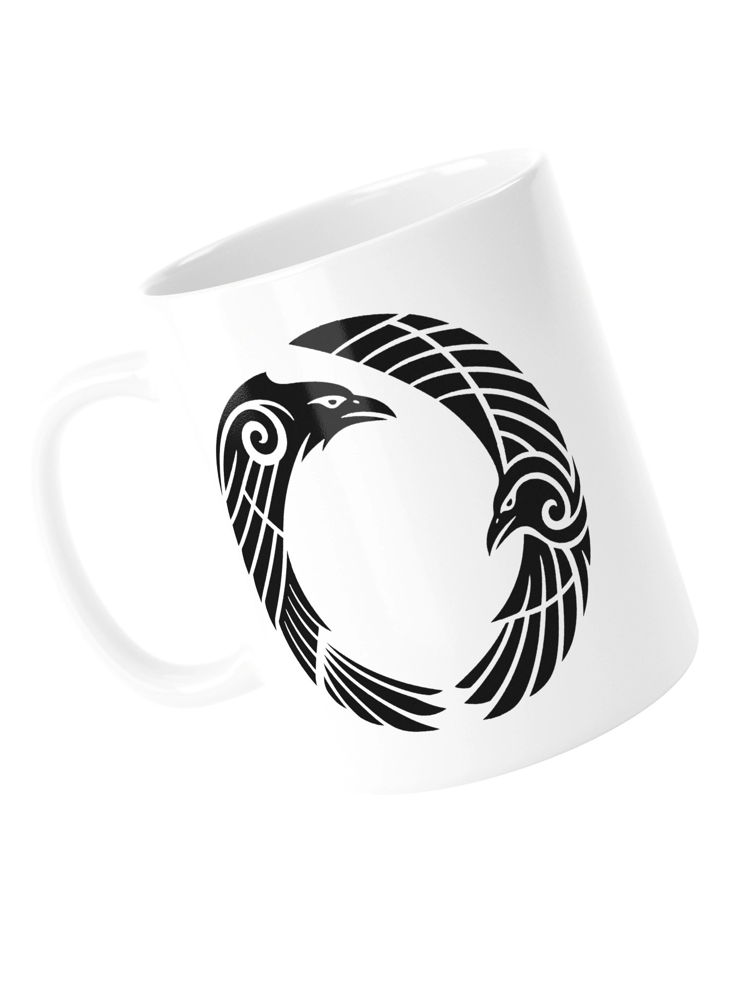SEIDRA — Raven Mug (White) product image (14)
