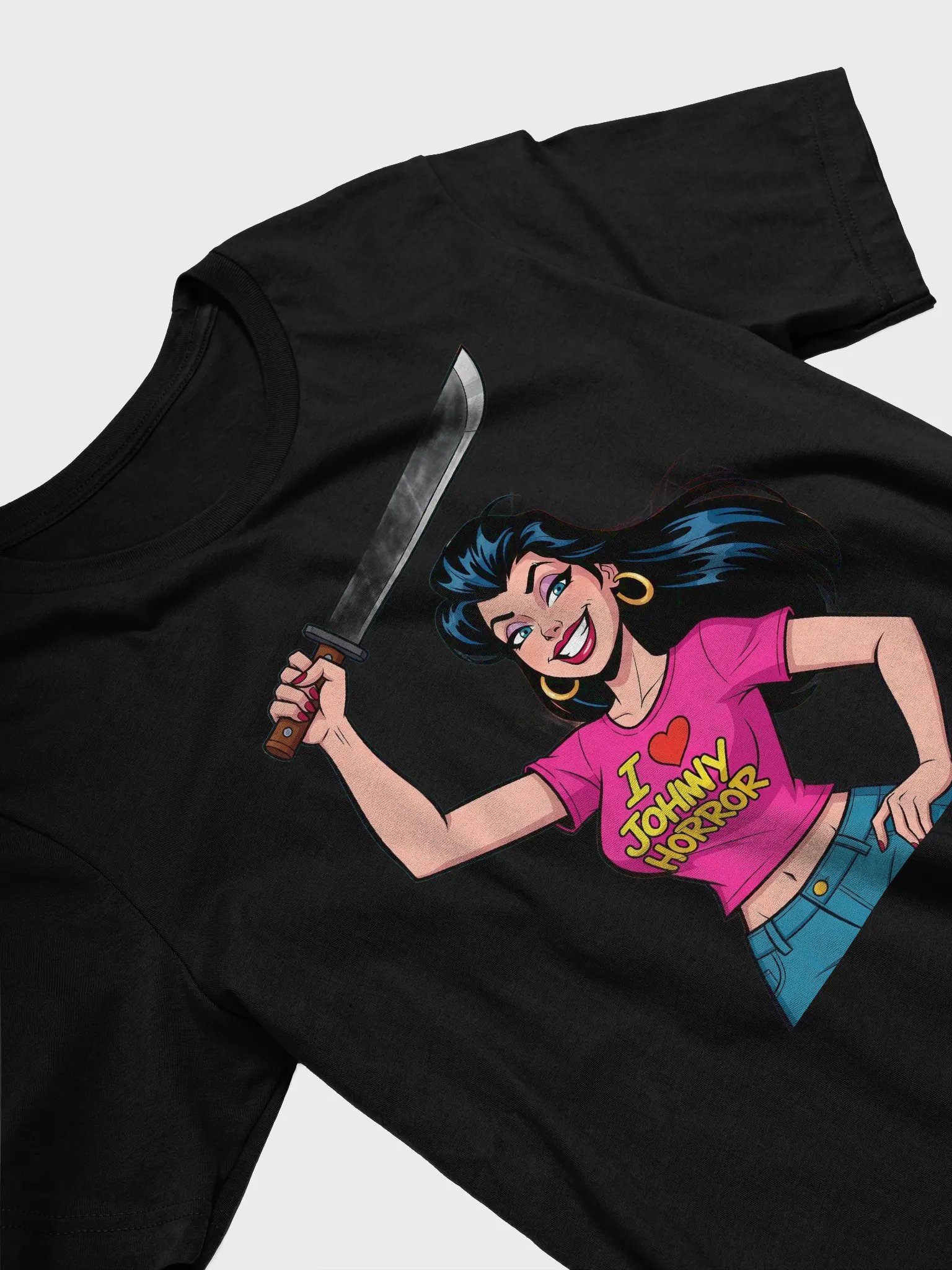 I ♥️ Johnny Horror Machete Tee product image (30)