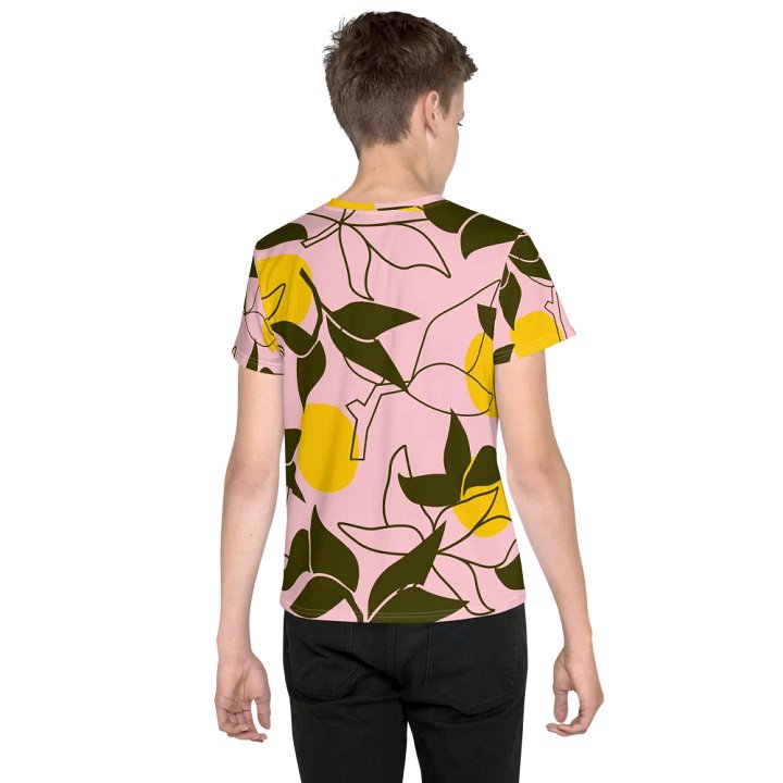 Fruitful Foliage Youth All-Over Print Tee product image (2)