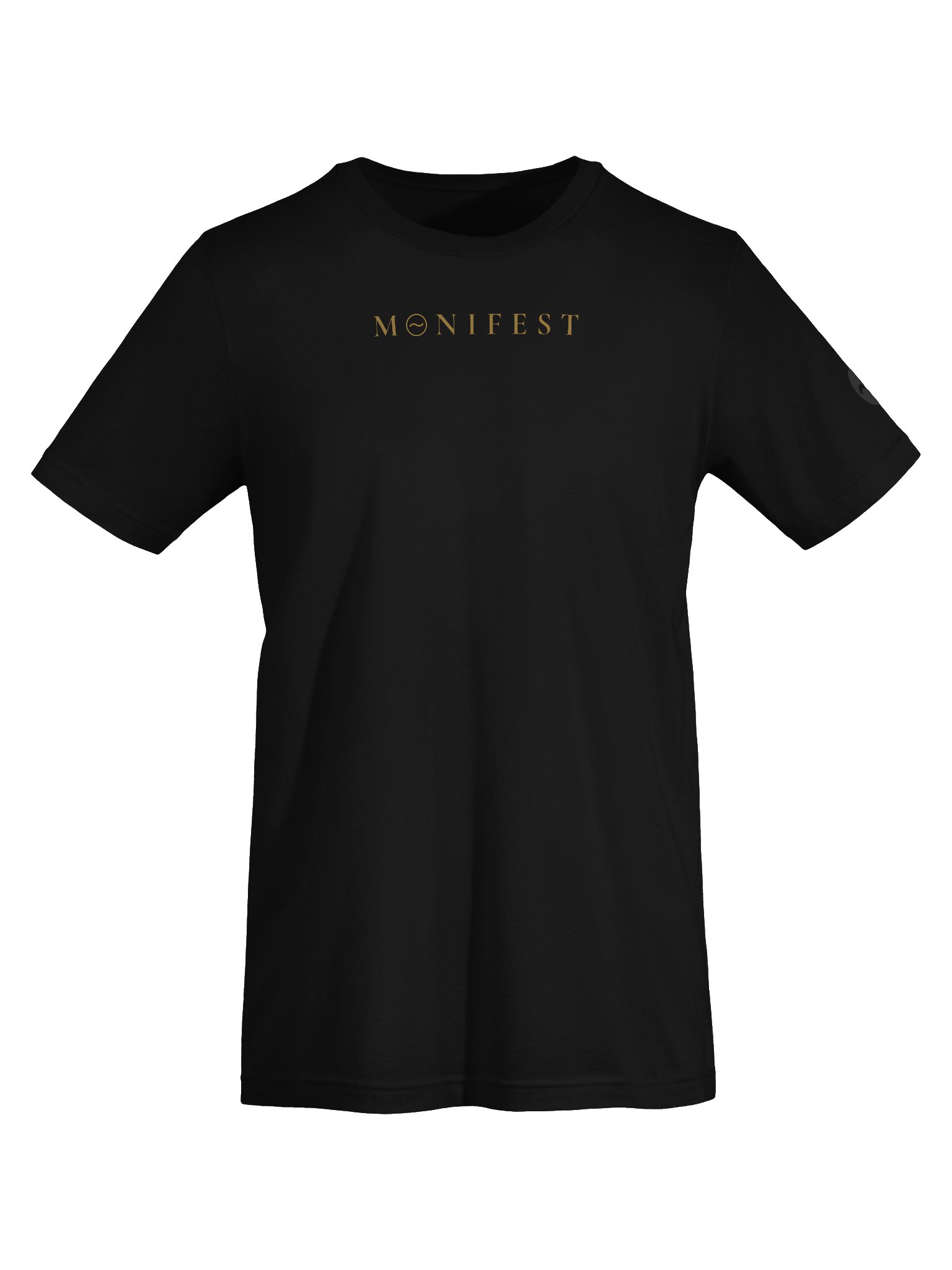 MONIFEST Gold Logo Tee — Bella+Canvas product image (21)