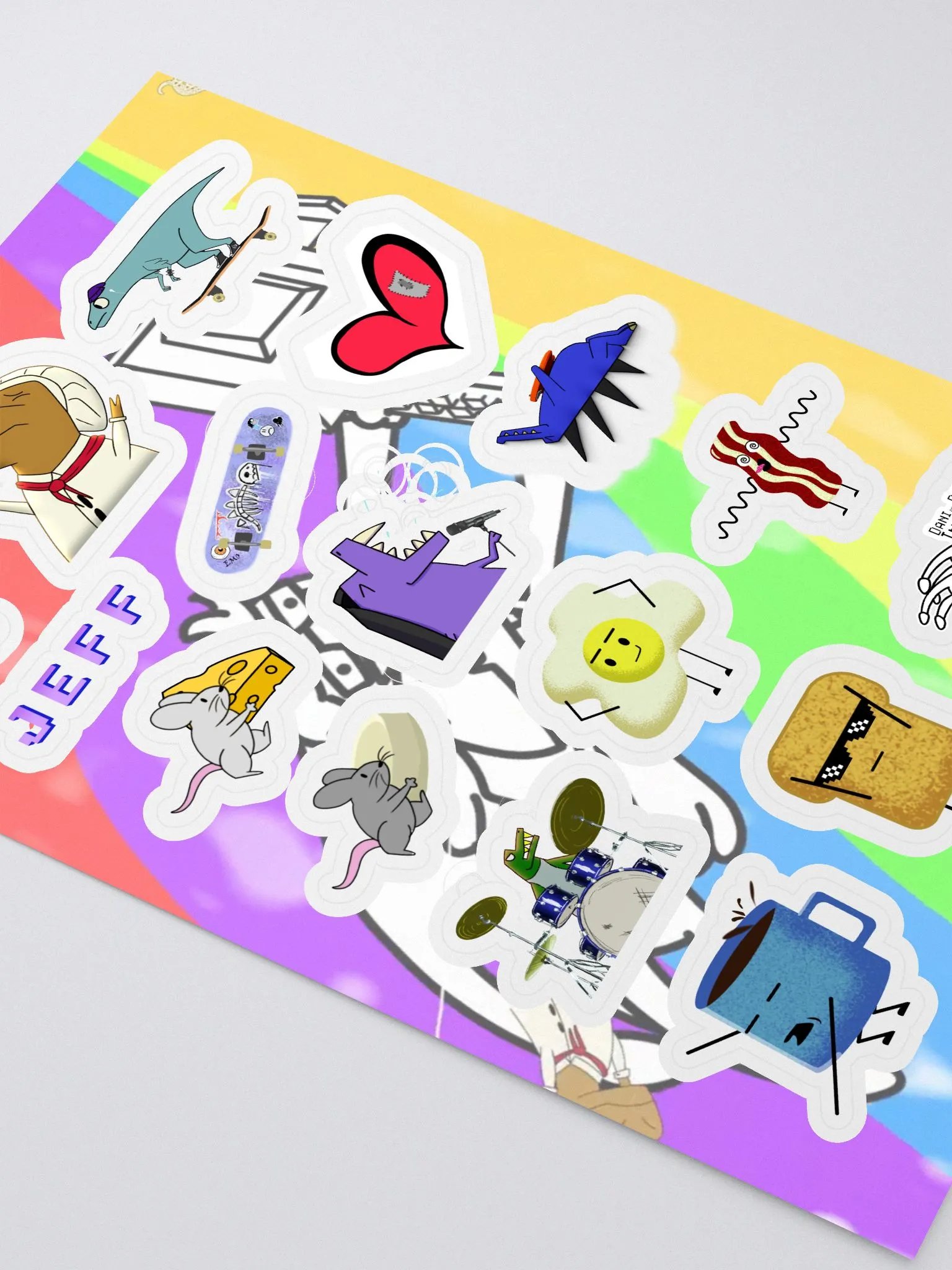 Dani & Dean Do An Internet Sticker Sheet product image (2)