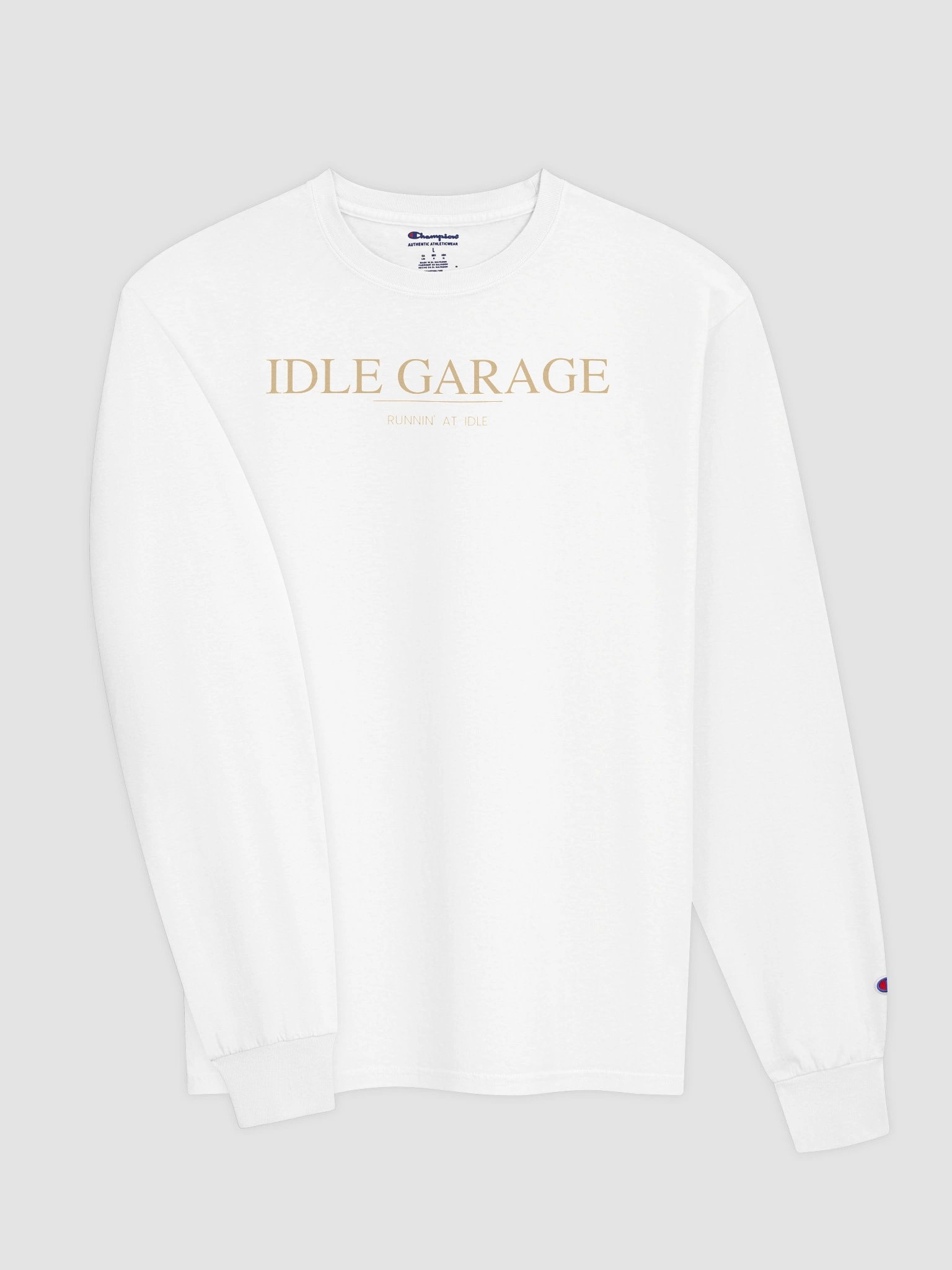 Idle Garage Runnin’ at Idle Long Sleeve product image (3)