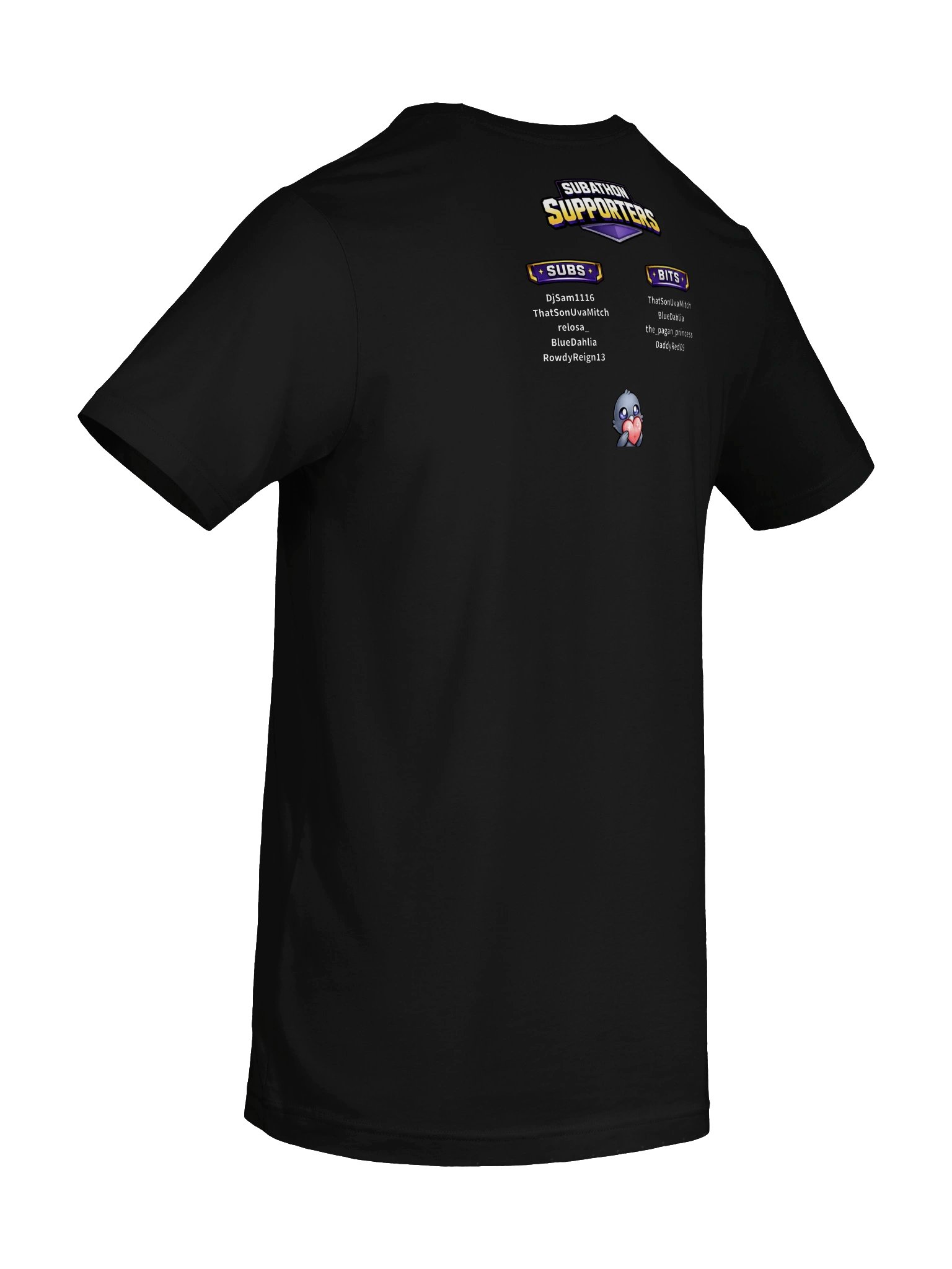 2026 Affiliate Anniversary Subathon Supporters T-Shirt product image (8)