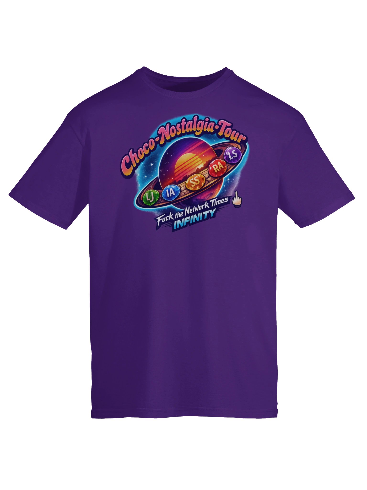Choco infinity tour unisex soft Tee product image (73)